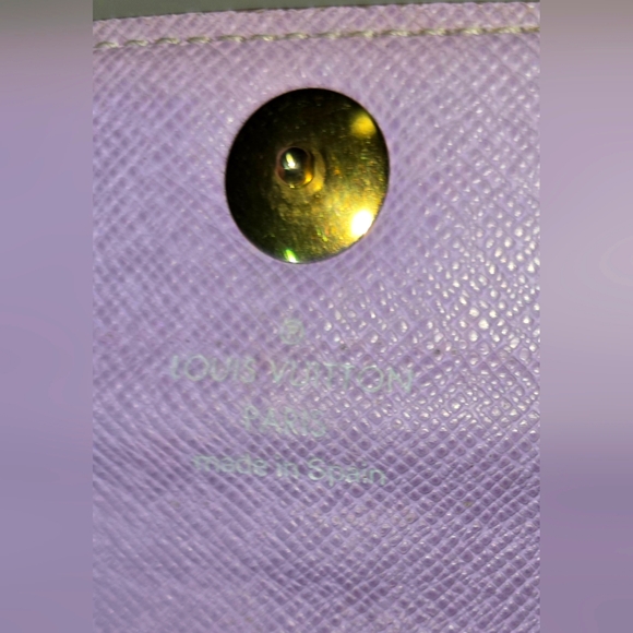 Authentic Louis Vuitton Murakami Black Multicolor Wallet RARE Lavender Interior - Picture 13 of 16